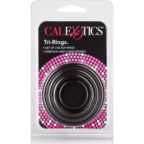 CALEXOTICS - TRI-ANELLI NERO Calexotics