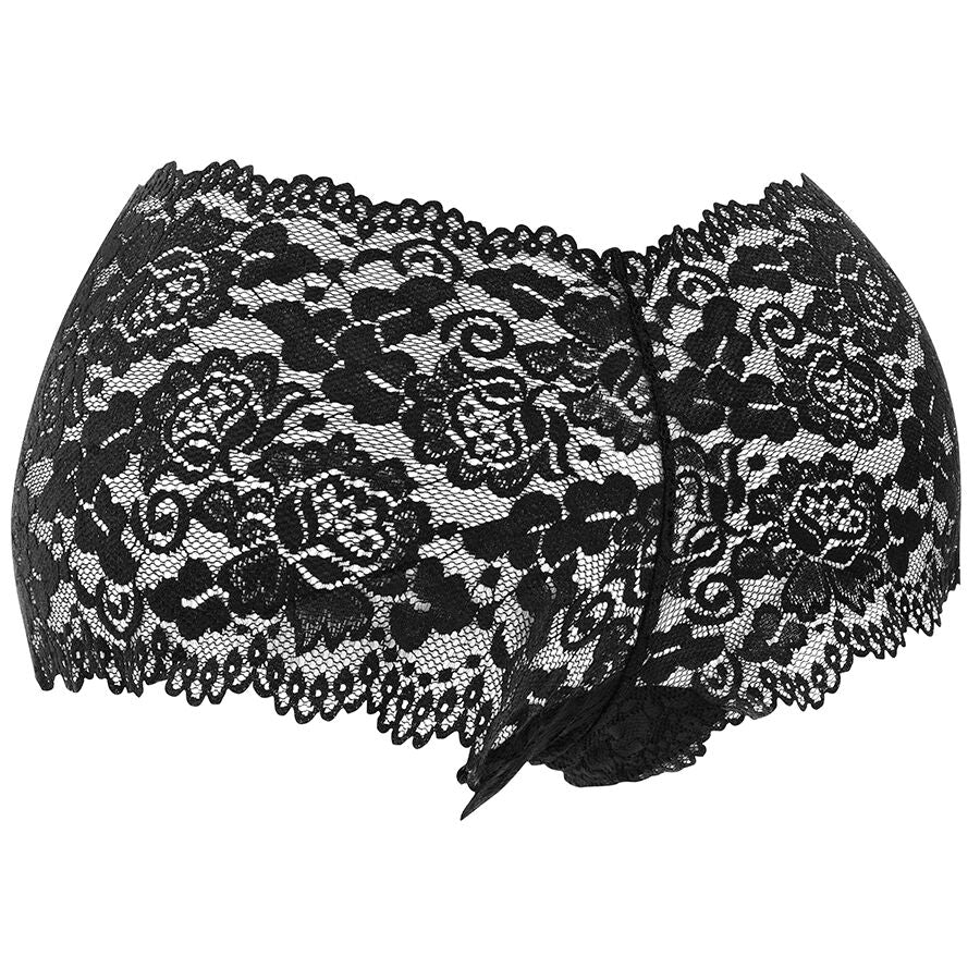 BLACK&SILVER - STIMOLATORE TELECOMANDO ZARA CON SLIP IN OMAGGIO Black&silver