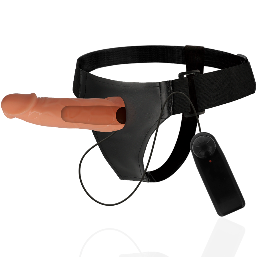 HARNESS ATTRACTION - WILLIAN HOLLOW RNES CON VIBRATORE 17 CM -O- 4.5 CM Harness Attraction