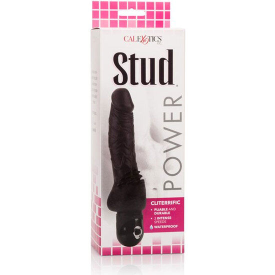 CALEXOTICS - VIBRATORE NERO POWER STUD CLITERRIFIC Calexotics