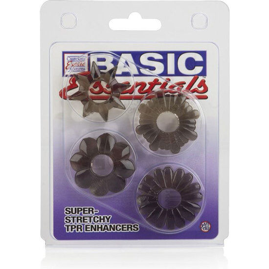 CALEXOTICS - BASIC ESSENTIALS CONFEZIONE DA 4 Calexotics