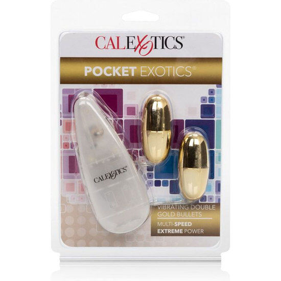 CALEXOTICS - PROIETTILI VIBRANTI GOLD DUO Calexotics
