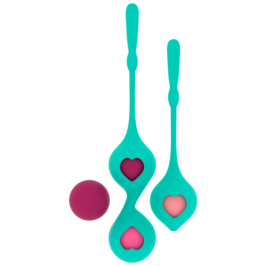 RITHUAL - SET I DI ALLENAMENTO PELVICO DEVA AQUA GREEN Rithual