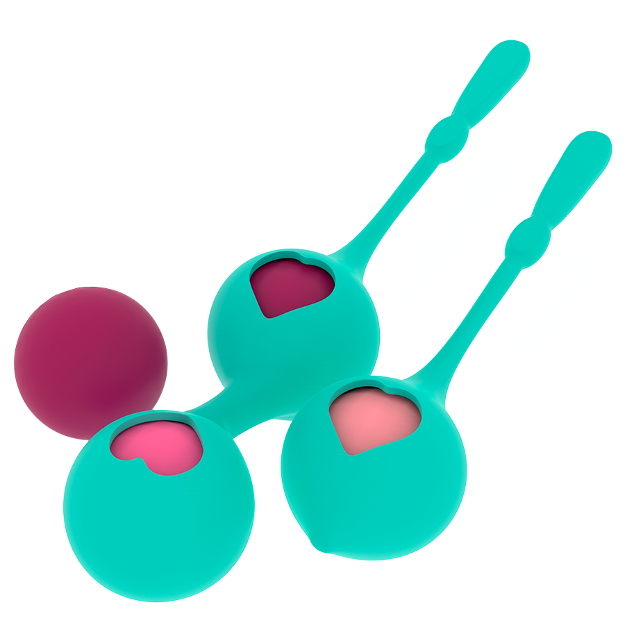RITHUAL - SET I DI ALLENAMENTO PELVICO DEVA AQUA GREEN Rithual
