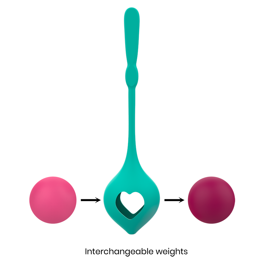 RITHUAL - SET I DI ALLENAMENTO PELVICO DEVA AQUA GREEN Rithual