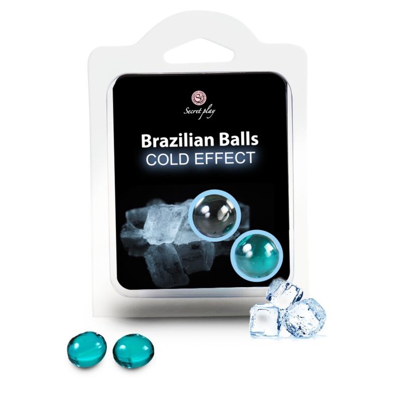 SECRETPLAY - PALLINE BRASILIANE EFFETTO FREDDO 2 UNIT Secretplay Cosmetic