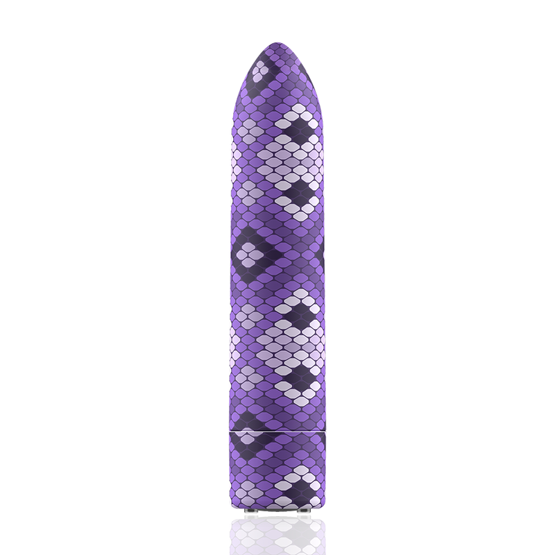 CUSTOM BULLETS - RECHARGEABLE SNAKE PURPLE MAGNETIC BULLET 10V Custom Bullets