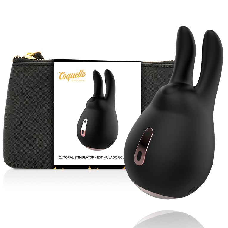 COQUETTE CHIC DESIRE - STIMOLATORE CLITORIALE NERO/ORO Coquette Toys