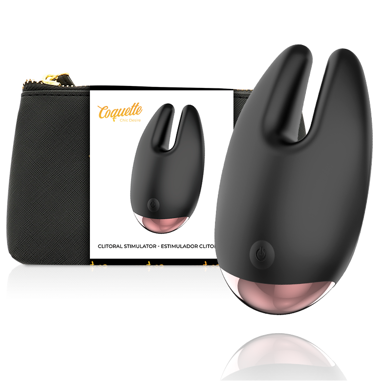 COQUETTE CHIC DESIRE - STIMOLATORE CLITORIALE NERO/ORO Coquette Toys