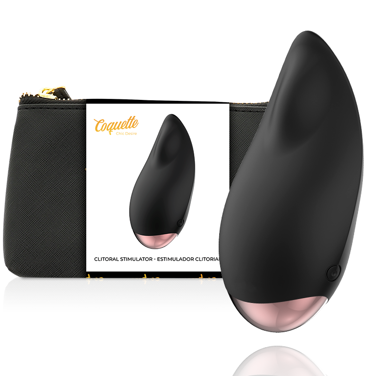 COQUETTE CHIC DESIRE - STIMOLATORE CLITORIALE NERO/ORO Coquette Toys