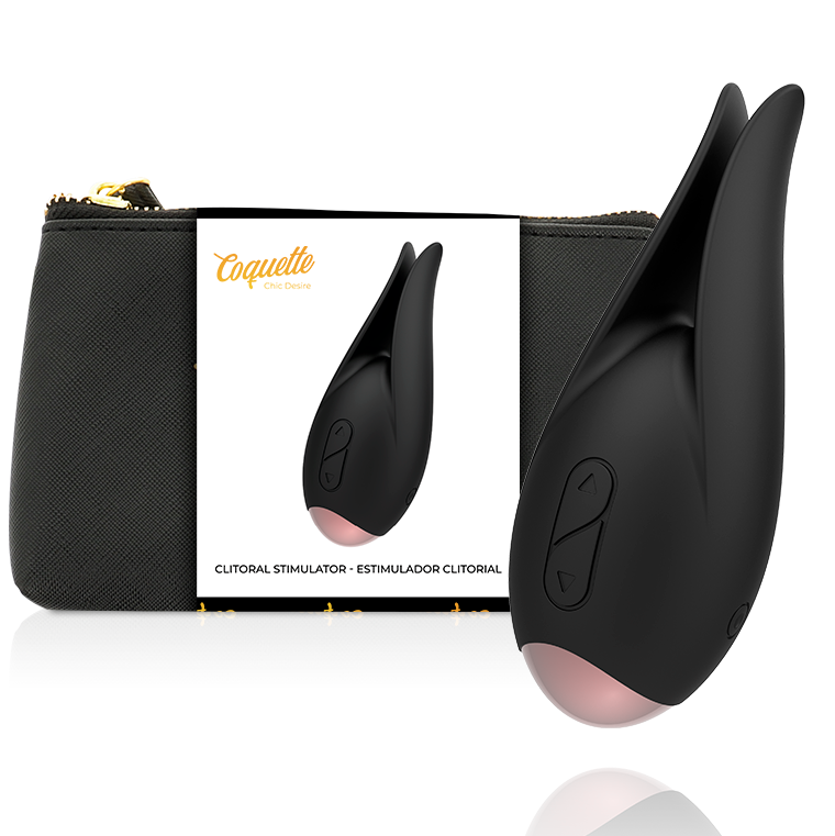 COQUETTE CHIC DESIRE - STIMOLATORE CLITORIALE NERO/ORO Coquette Toys