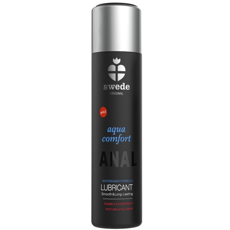 SWEDE - AQUA COMFORT ANALE LUBRIFICANTE A BASE ACQUOSA 120 ML Swede