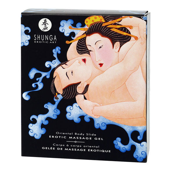 SHUNGA - GEL DA MASSAGGIO EROTICO CORPO A CORPO ORIENTALE AI FRUTTA ESOTICI Shunga Kits