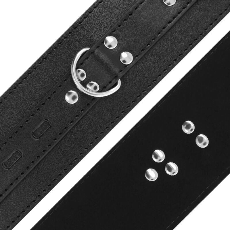 DARKNESS - MANETTE IN PELLE NERA Darkness Bondage