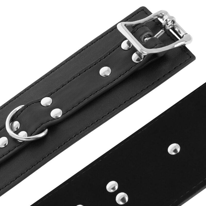 DARKNESS - MANETTE IN PELLE NERA Darkness Bondage