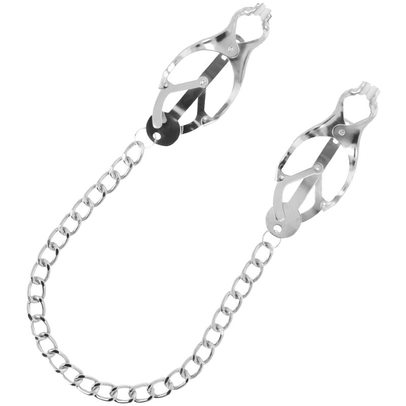 DARKNESS - PINZA PER CAPEZZOLI IN METALLO CON CATENA Darkness Bondage