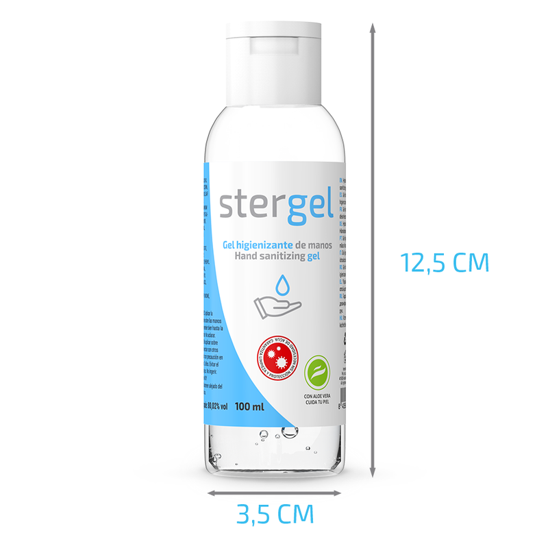 STERGEL - GEL IGIENIZZANTE MANI IDROALCOLICO ALOE VERA 100ML Stergel