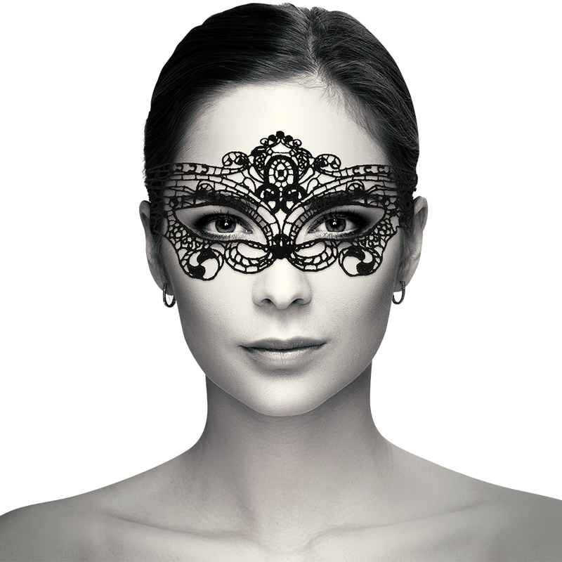 COQUETTE CHIC DESIRE - MASCHERA IN FINE PIZZO NERO Coquette Accessories