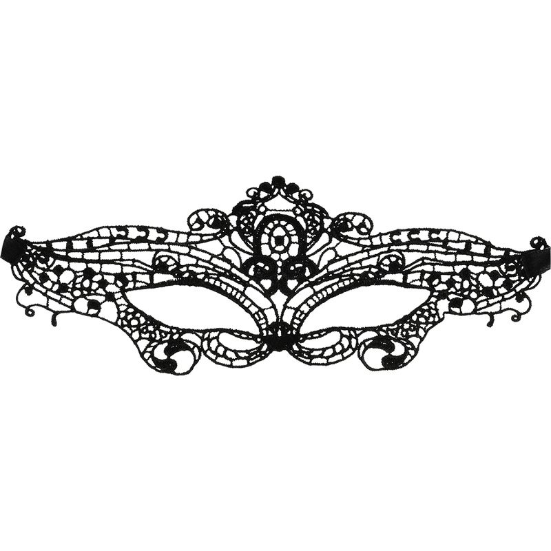 COQUETTE CHIC DESIRE - MASCHERA IN FINE PIZZO NERO Coquette Accessories