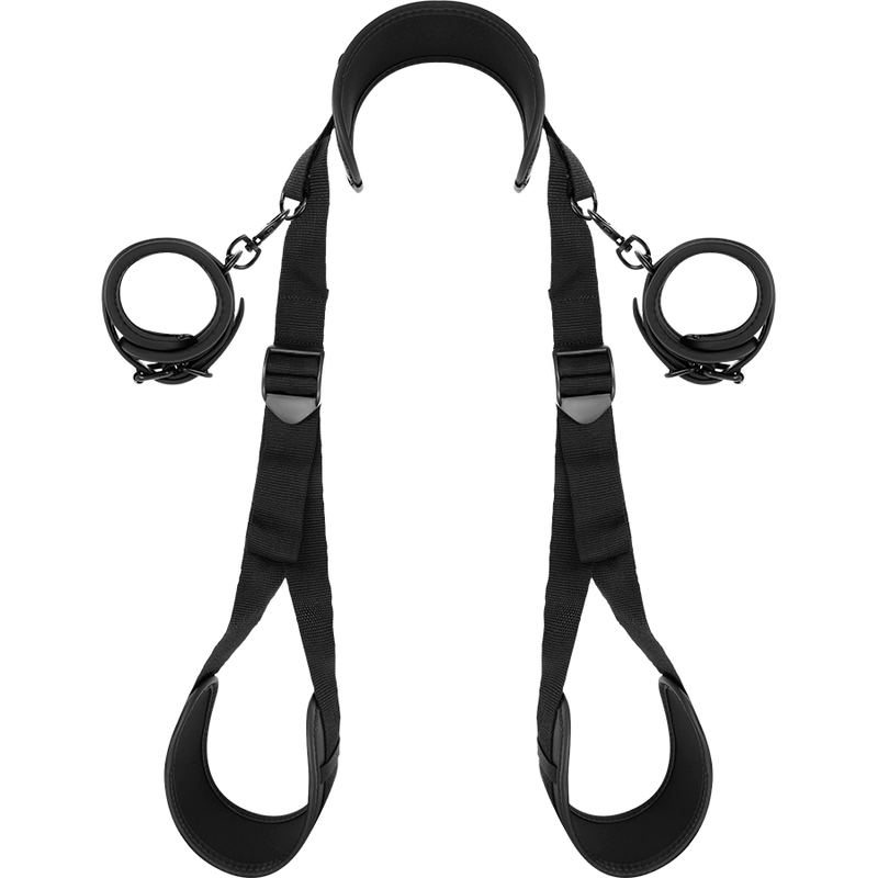 FETISH SUBMISSIVE - POSIZIONE A GAMBE APERTE CON MANETTE FODERA IN NOPRENE Fetish Submissive Bondage