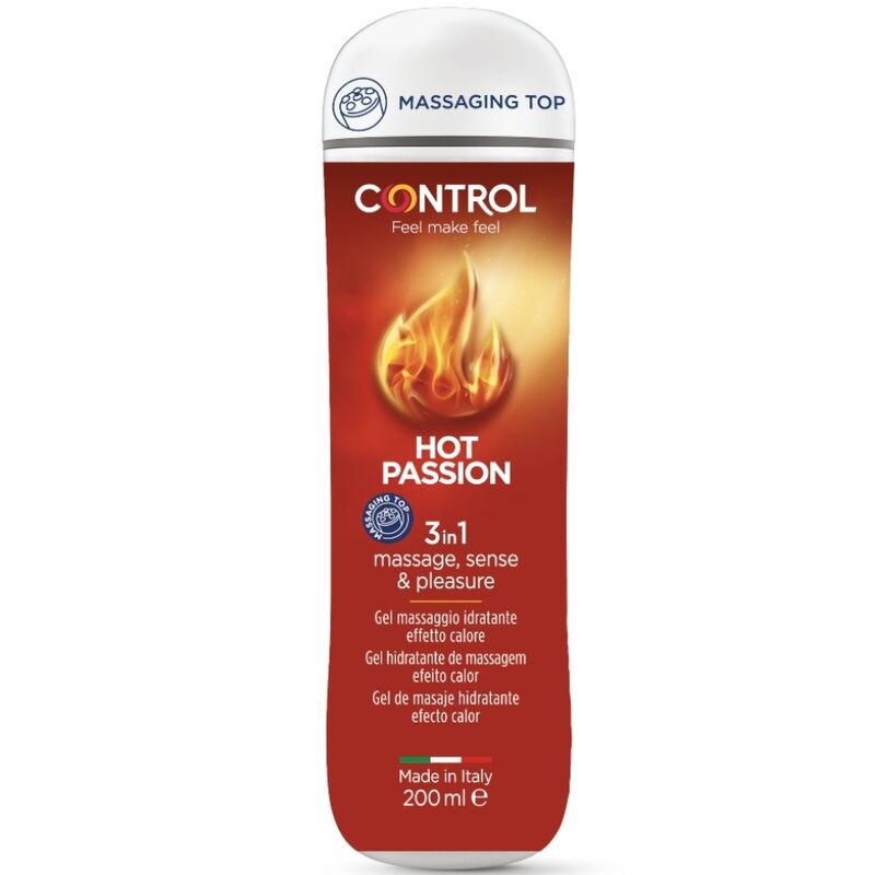 CONTROL - HOT PASSION GEL 3 IN 1 200 ML Control Lubes