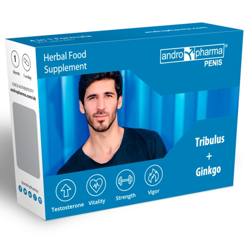 ANDROPHARMA PENIS - INTEGRATORE PER L''ALLARME DEL PENE Andro Medical