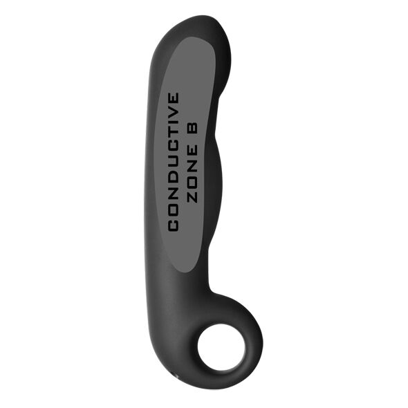 ELECTRASTIM - DILDO IN SILICONE NERO OVID Electrastim
