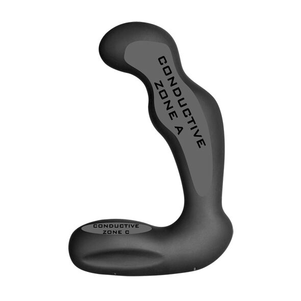 ELECTRASTIM - MASSAGGIO PROSTATICO SIRIUS SILICONE NERO Electrastim