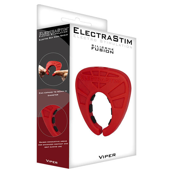 ELECTRASTIM - SCUDO PER CAZZO VIPER FUSION IN SILICONE Electrastim