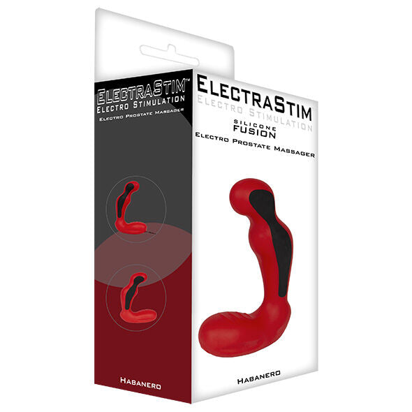 ELECTRASTIM - MASSAGGIATORE PROSTATICO HABANERO SILICONE FUSION Electrastim