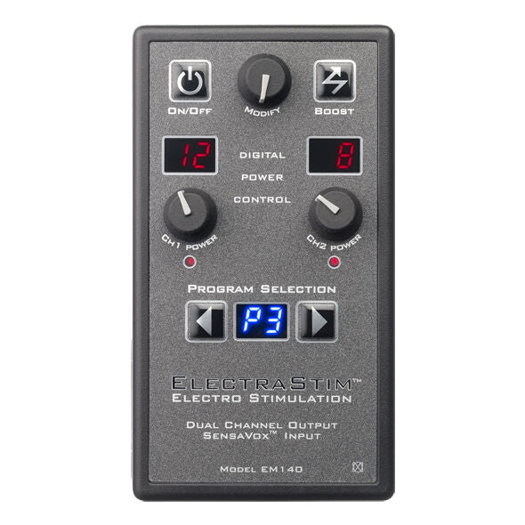 ELECTRASTIM - SENSAVOX STIMOLATORE E-STIM Electrastim