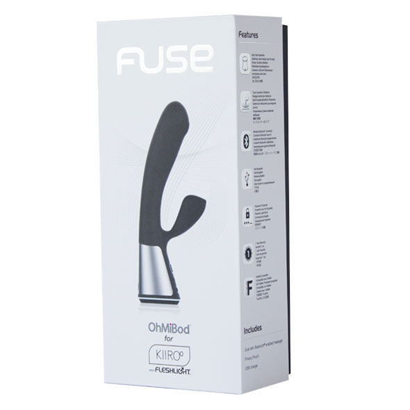 KIIROO - OHMIBOD FUSE APP TELECOMANDO NERO Kiiroo