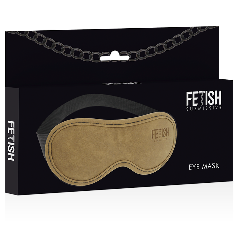 FETISH SUBMISSIVE ORIGIN - MASCHERA IN PELLE VEGANA CON FODERA IN NEOPRENE Fetish Submissive Origin