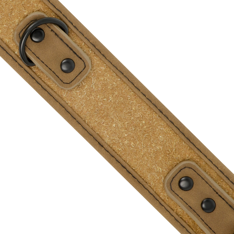 FETISH SUBMISSIVE ORIGIN - COLLANA A CATENA RIVESTITA IN NEOPRENE Fetish Submissive Origin