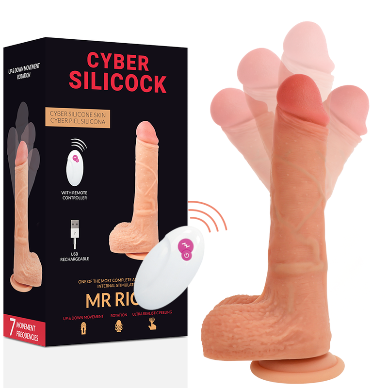 CYBER SILICOCK - TELECOMANDO REALISTICO MR RICK 20.9 CM -O- 4 CM Cyber Silicock