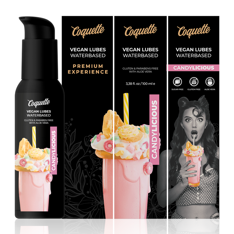 COQUETTE CHIC DESIRE - ESPERIENZA PREMIUM LUBRIFICANTE VEGANO CANDYLICIOUS 100ML Coquette Cosmetics