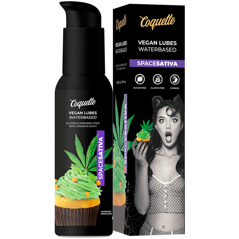 COQUETTE CHIC DESIRE - LUBRIFICANTE SATIVA VEGAN SPACE PREMIUM EXPERIENCE 100 ML Coquette Cosmetics