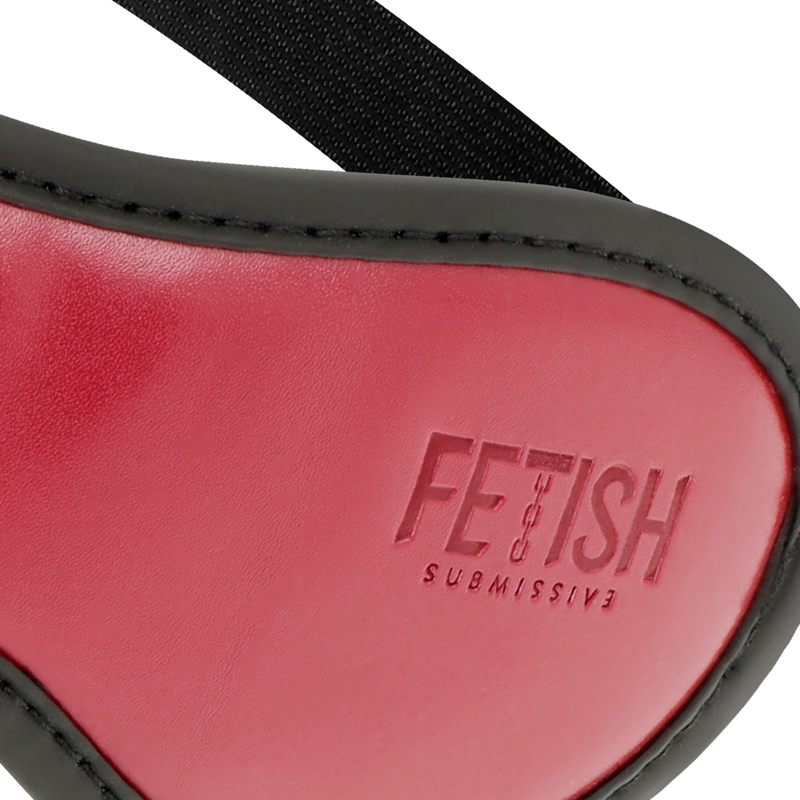 FETISH SUBMISSIVE DARK ROOM - MASCHERA VEGANA IN PELLE CON FODERA IN NEOPRENE Fetish Submissive Dark Room