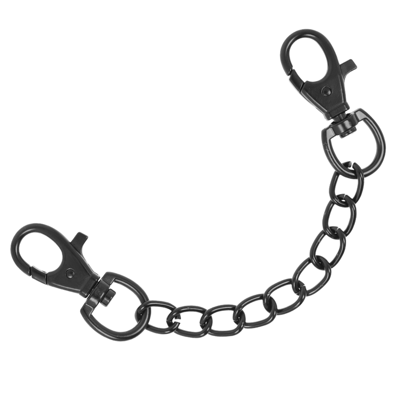 FETISH SUBMISSIVE DARK ROOM - MANETTE ALLA CAVIGLIA VEGAN IN PELLE CON FODERA IN NEOPRENE Fetish Submissive Dark Room