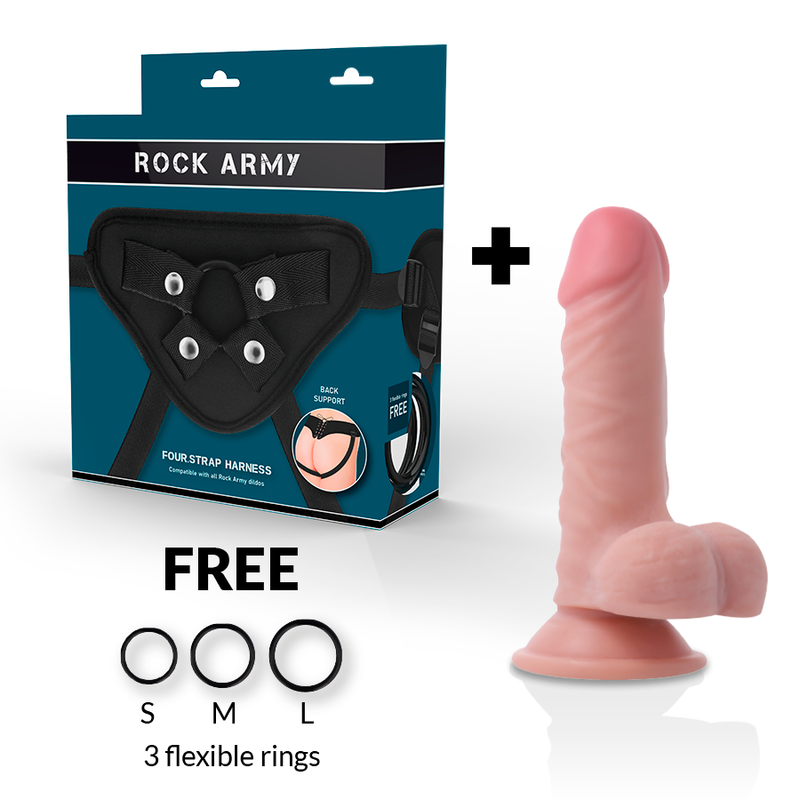 ROCKARMY - IMBRACATURA + PANZER A DOPPIA DENSIT 17 CM -O- 4.46 CM Rock Army