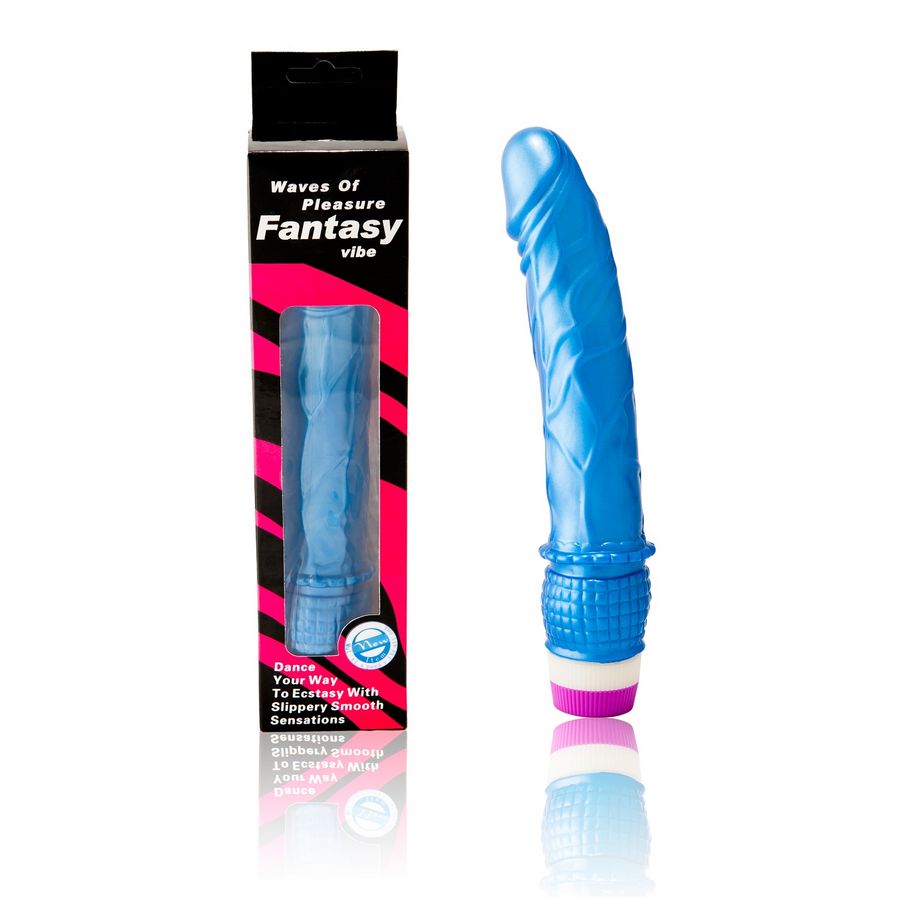 BAILE - VIBRATORE ONDE DI PIACERE 23 CM BLU Baile Vibrators