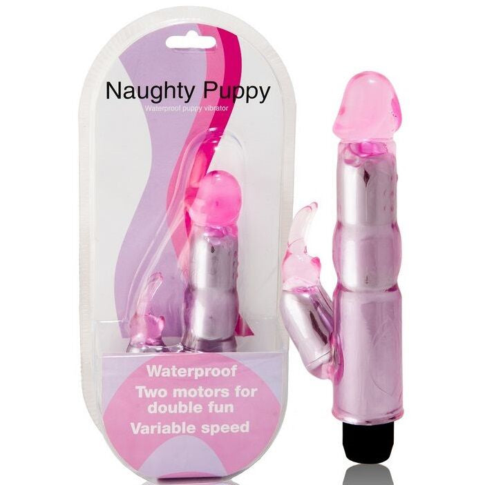 BAILE - VIBRATORE CON STIMOLATORE ROSA REGOLABILE Baile Vibrators