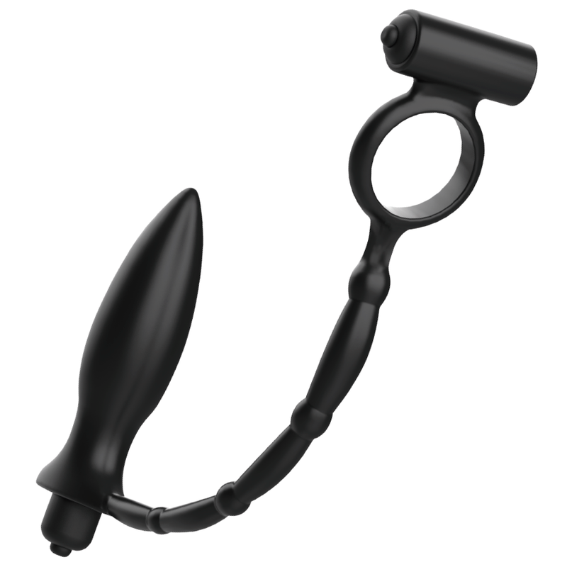 ADDICTED TOYS - PLUG ANALE CON ANELLO VIBRANTE Addicted Toys