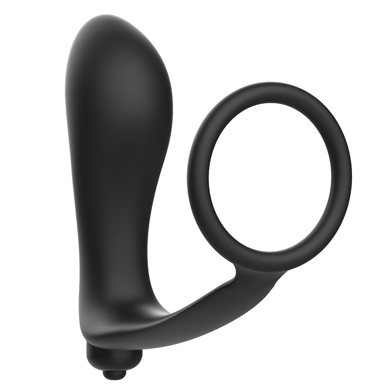ADDICTED TOYS - PLUG ANALE VIBRANTE CON ANELLO DEL PENE Addicted Toys