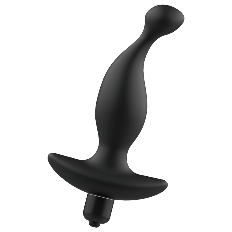 ADDICTED TOYS - MASSAGGIATORE ANALE CON VIBRAZIONE NERAMODELLO 1 Addicted Toys