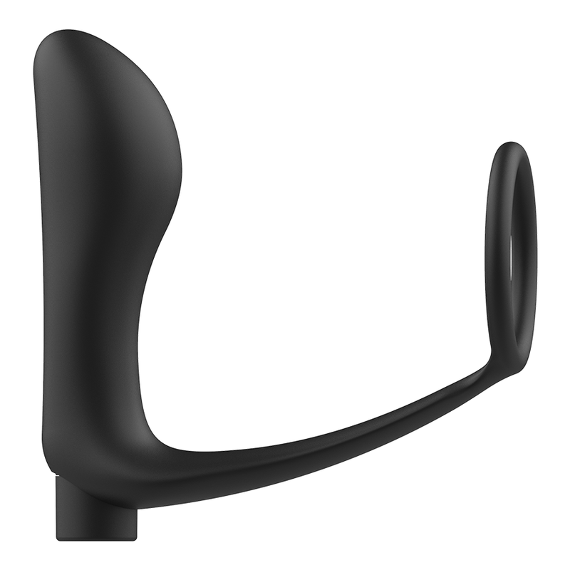 ADDICTED TOYS - ANELLO PER PENE CON TELECOMANDO PLUG ANALE NERO RICARICABILE Addicted Toys