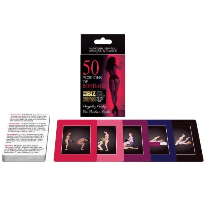 KHEPER GAMES - 50 POSIZIONI DI CARTE BONDAGE Kheper Games